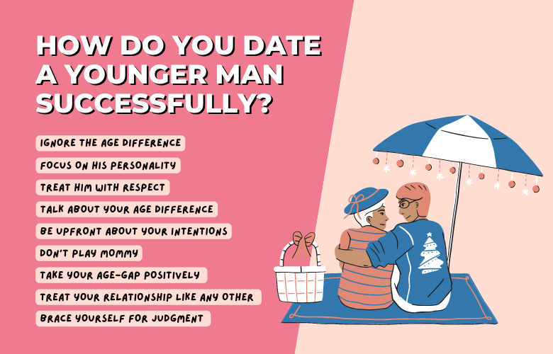 How Do You Date
a Younger Man Successfully?